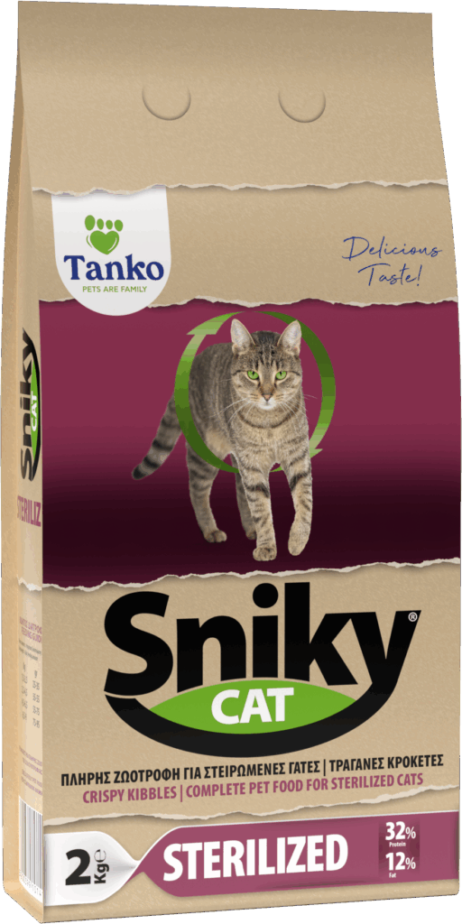 SNIKY CAT STERILIZED 2kg